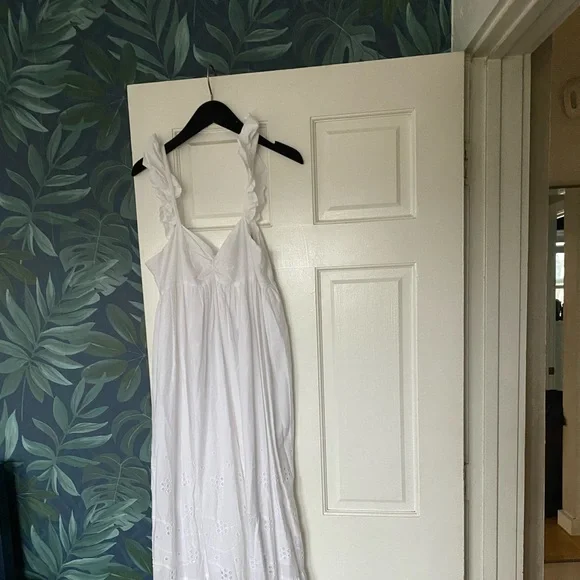 Birgitte Herskind | Dresses | Birgitte Herskind Optic White Lola Maxi Dress  | Poshmark